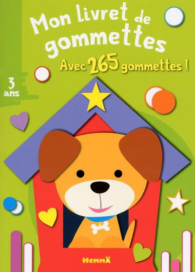 Mon livret de gommettes Chien. Avec 265 gommettes !