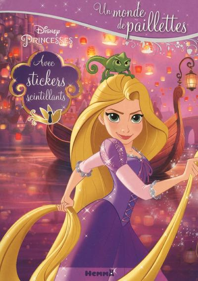 Disney Princesses Raiponce. Avec stickers scintillants