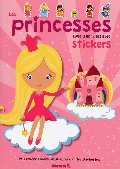 Les princesses. Livre d'activités avec stickers