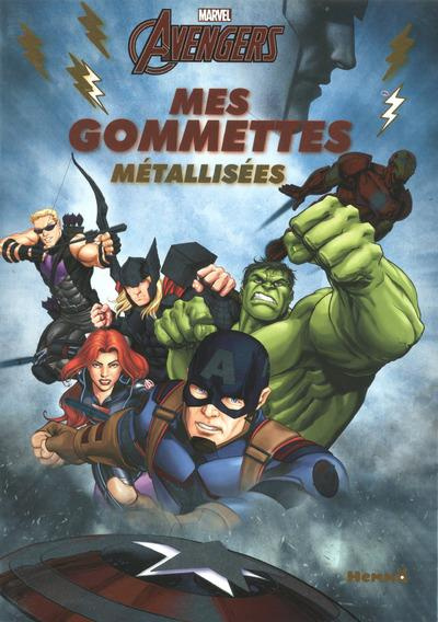 Mes gommettes métalisées Avengers