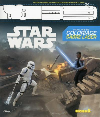 Mon livre de coloriage sabre laser Star Wars