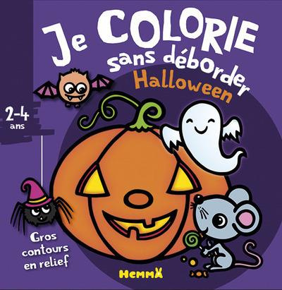 Je colorie sans déborder Halloween