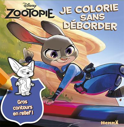 Je colorie sans déborder Zootopie
