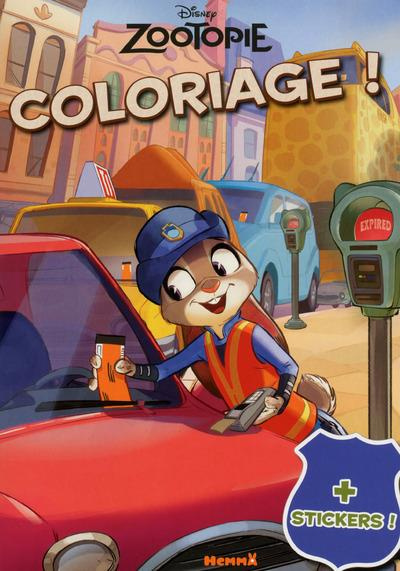 Zootopie. Coloriage !