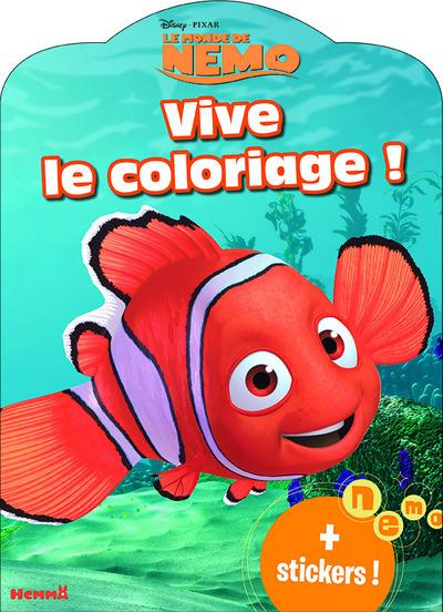 Le monde de Némo - Vive le coloriage !   stickers !