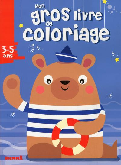 Mon gros livre de coloriage (Ours Marin)