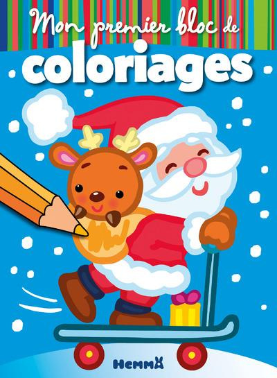 Mon premier bloc de coloriages Noël