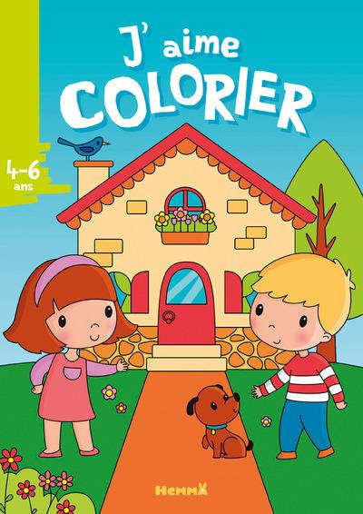 J'aime colorier la maison