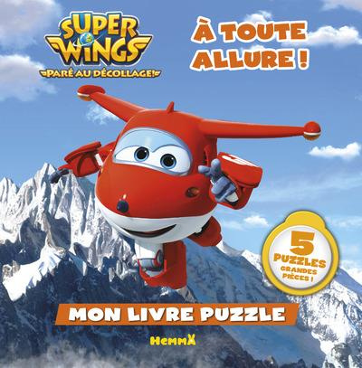Super Wings. Mon livre puzzle à toute allure !