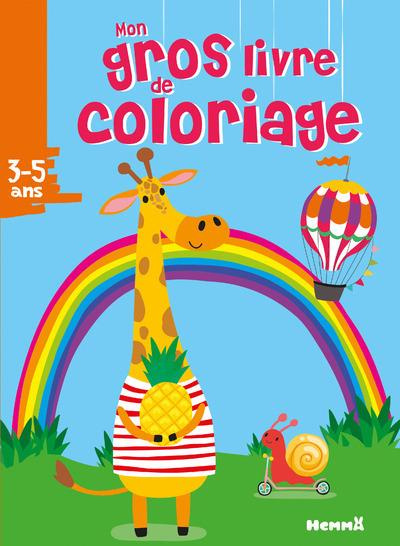 Mon gros livre de coloriage. Girafe