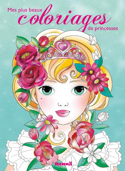 Mes plus beaux coloriages de princesses. Vert