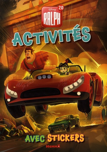 Disney Ralph 2.0. Activités avec stickers