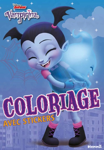 Coloriage avec stickers Vampirina