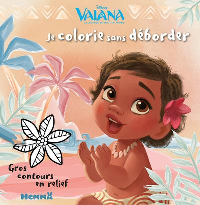 Je colorie sans déborder Disney Vaiana