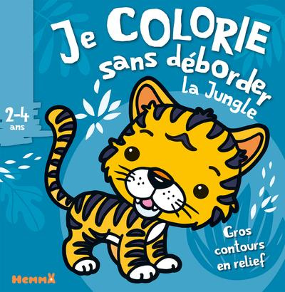 Je colorie sans déborder la jungle