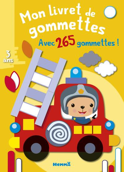 Mon livret de gommettes Camion de pompier. Avec plus de 250 gommettes !