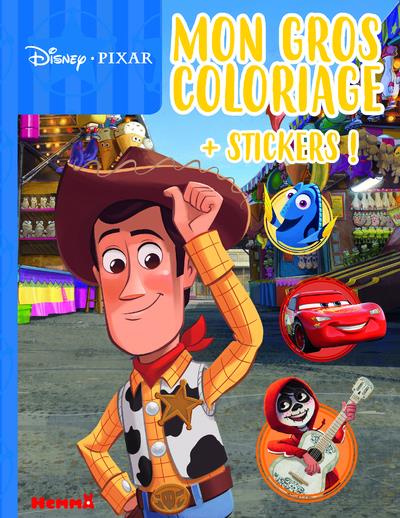 Mon gros coloriage Woody. Avec des stickers