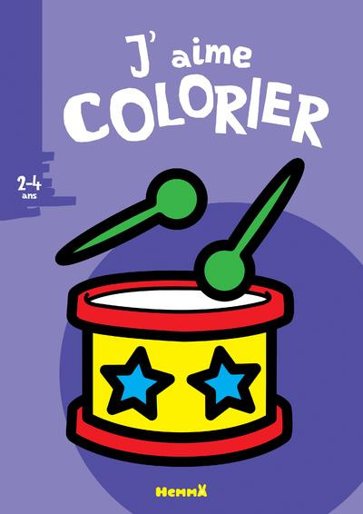 J'aime colorier Tambour