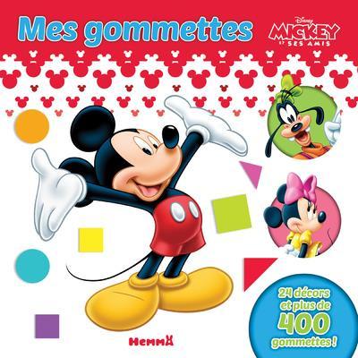 Mes gommettes Disney Mickey et ses amis. 24 décors et lus de 400 gommettes