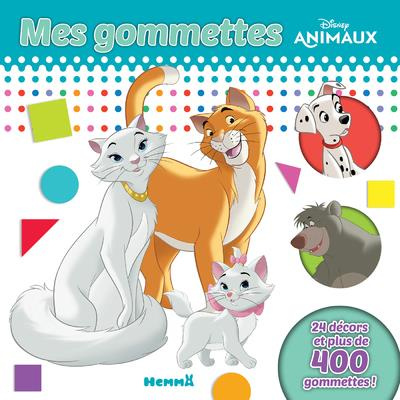 Mes gommettes animaux. 24 décors et plus de 400 gommettes !