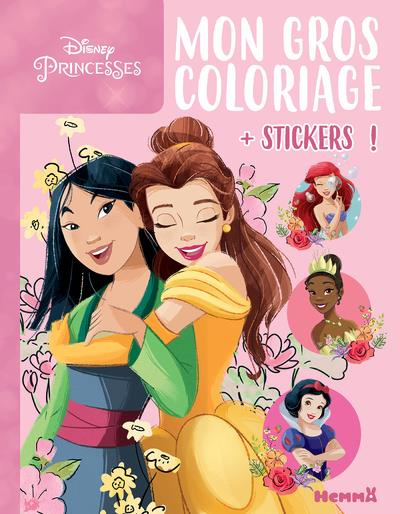 Mon gos coloriage stickers Disney Princesses