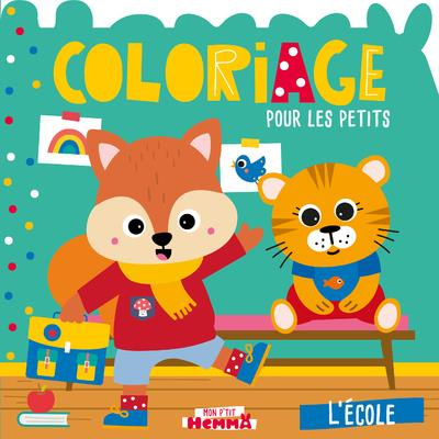 Coloriage pour les petits. L'école