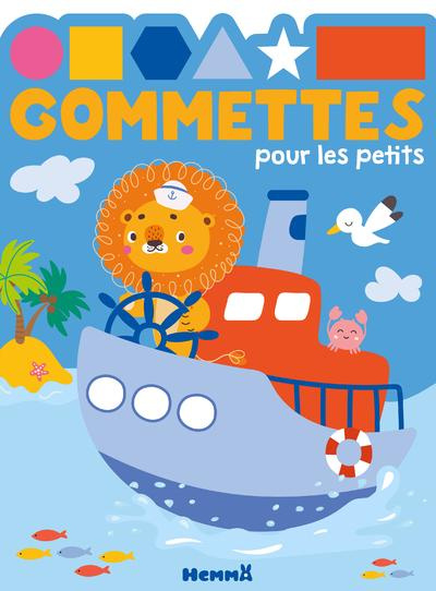 Gommettes pour les petits - Lion et bateau
