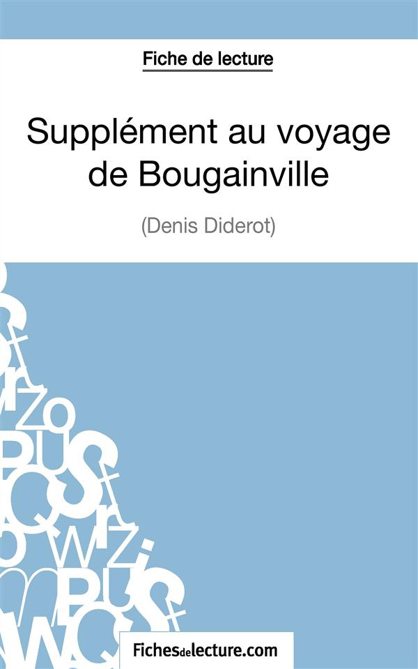 Supplément au Voyage de Bougainville. Analyse complète de l'oeuvre