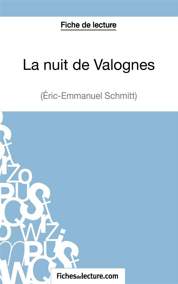 La nuit de Valognes. Analyse complète de l'oeuvre