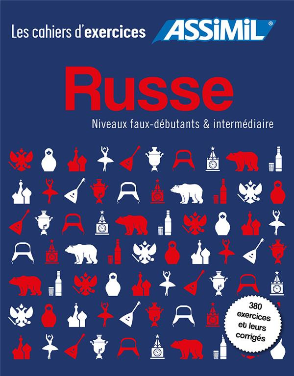 Russe. Coffret niveaux faux-débutants & intermédiaire