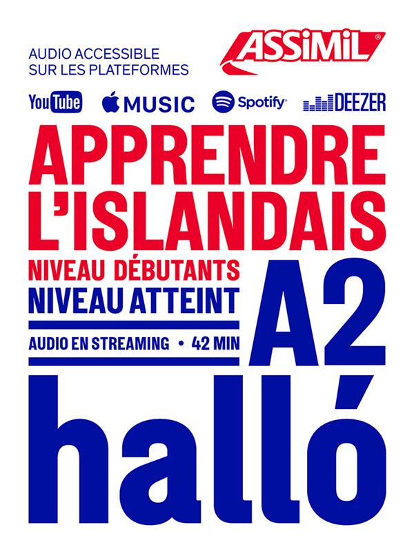 Apprendre l'islandais. Niveau débutant A2, Edition 2022