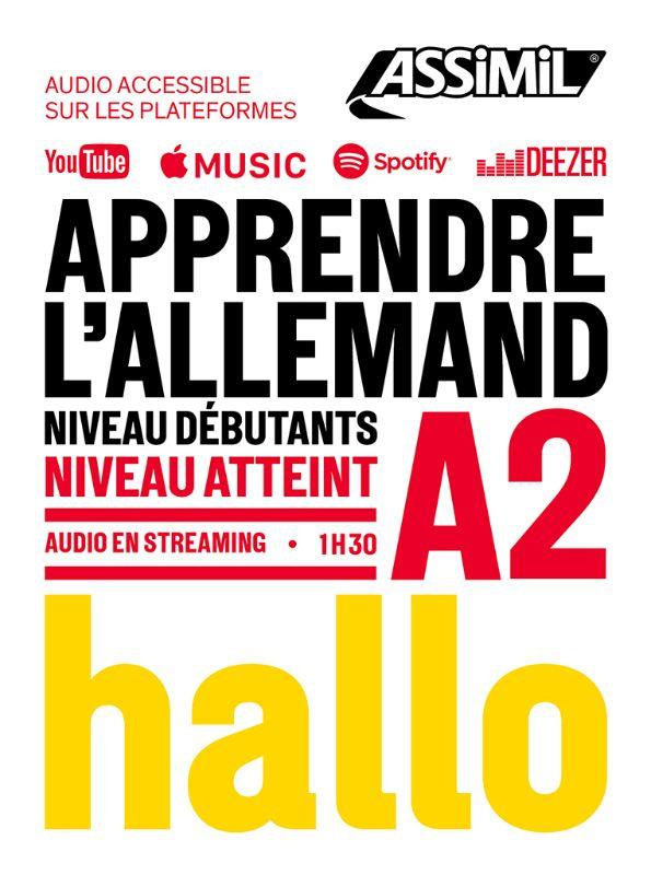 Apprendre l'allemand niveau débutants A2