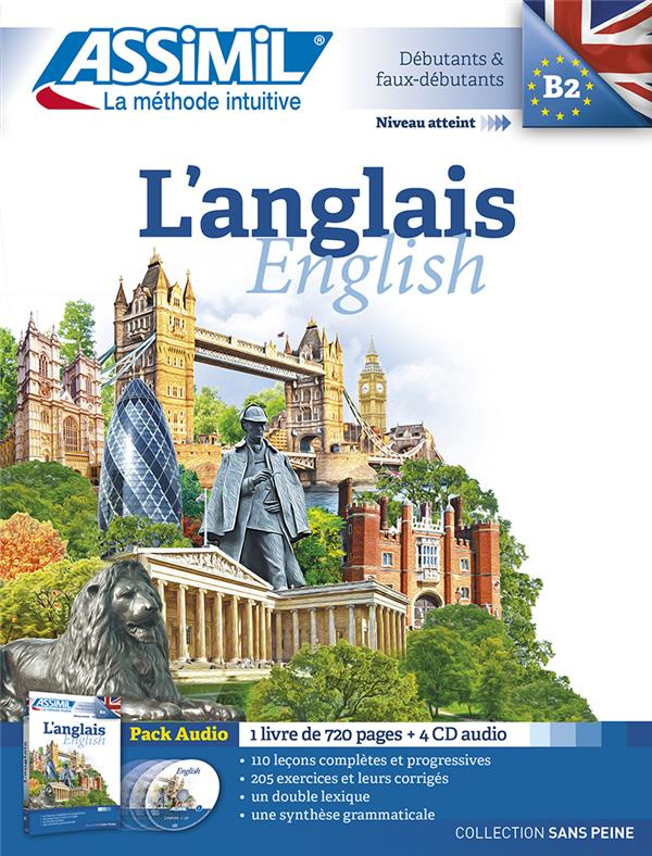 L'anglais B2. Pack audio , avec 4 CD audio