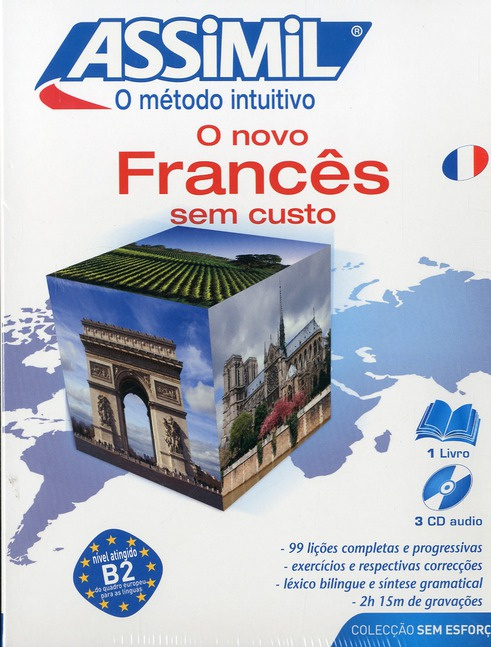 O novo francês sem custo. Avec 3 CD audio