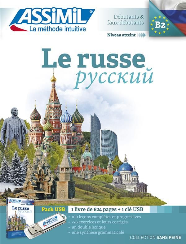 Le russe. Pack USB : 1 livre, avec 1 CLE USB