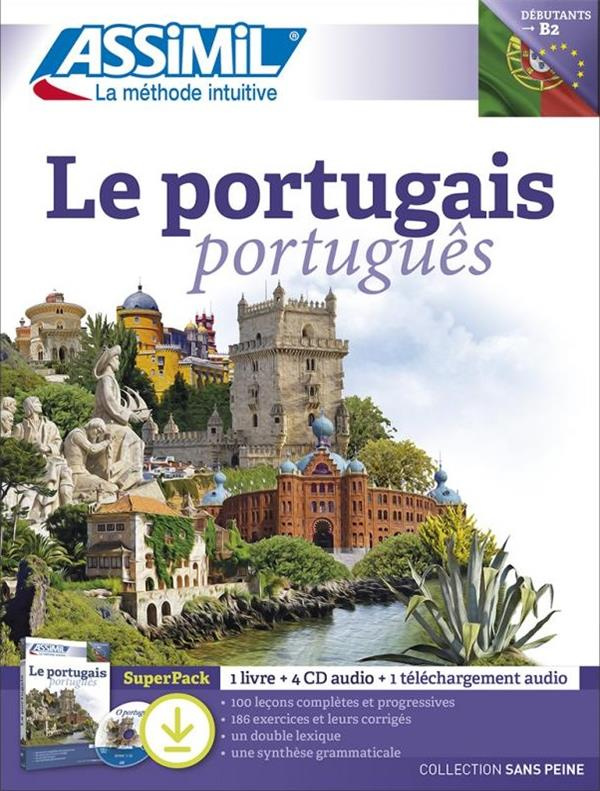 Le portugais débutants B2. Super pack, avec 4 CD audio