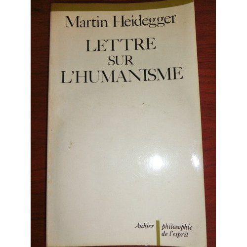Lettre sur l'humanisme