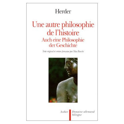 Une autre philosophie de l'histoire. Pour contribuer à l'éducation de l'humanité, contribution à bea