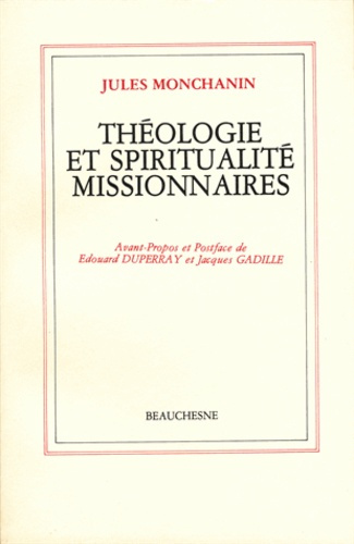Théologie et spiritualité missionnaires