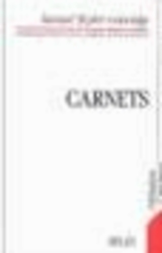 CARNETS. Choix portant sur les années 1794-1808