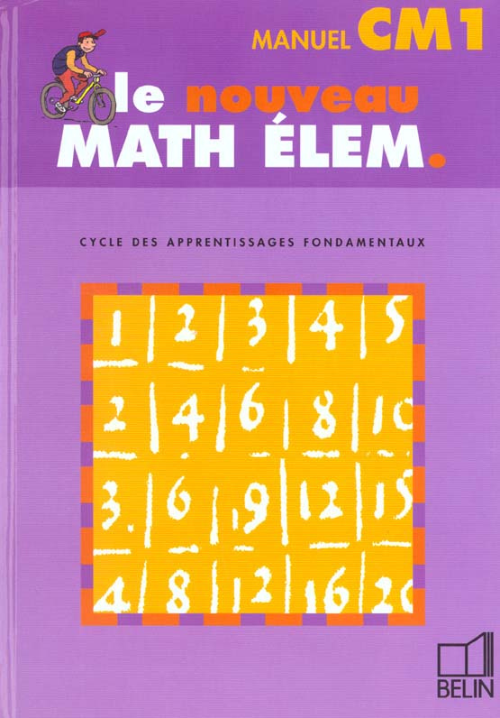 Le Nouveau Math Elem. CM1