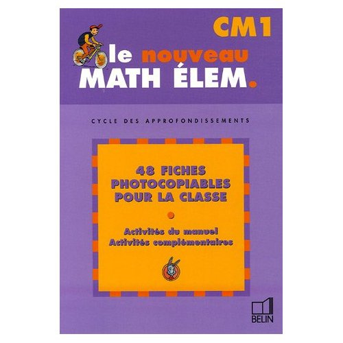Le nouveau Math élem. CM1