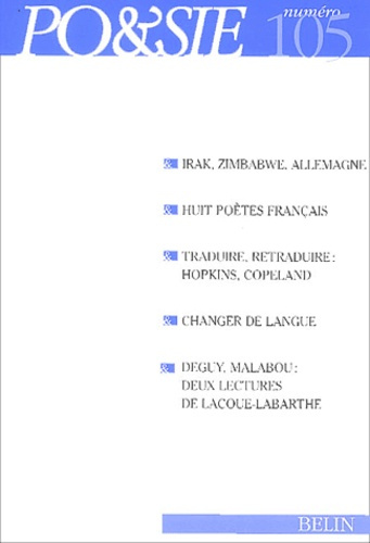 Po&sie N° 105