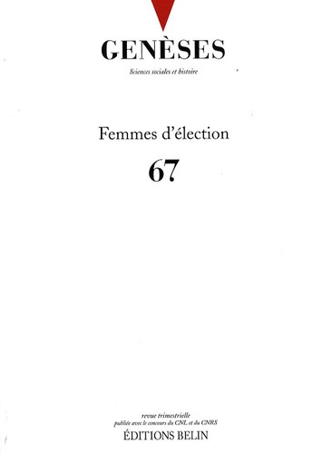 Genèses N° 67 : Femmes d'élection