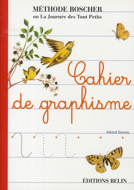 METHODE BOSCHER (CAHIER DE GRAPHISME)
