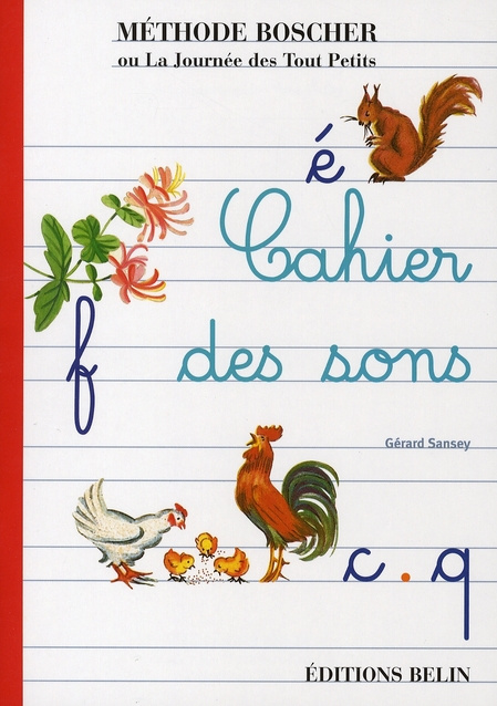 CAHIER DES SONS - METHODE BOSCHER