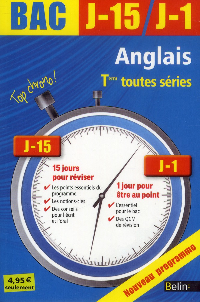 Anglais Tle toutes séries