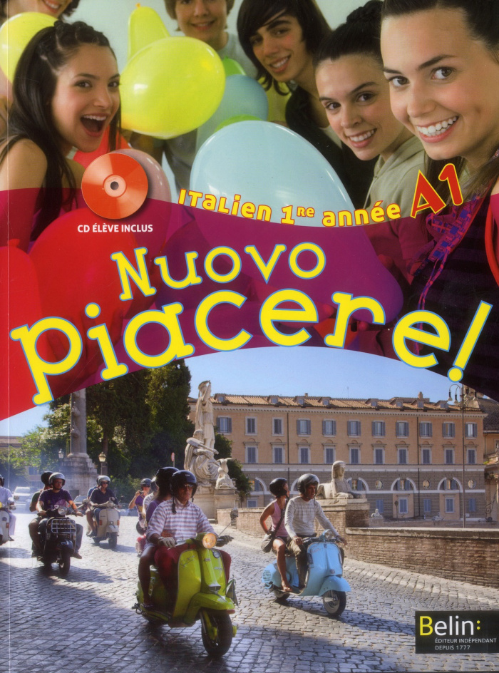 Nuovo Piacere ! Italien 1ère année A1. Avec 1 CD audio