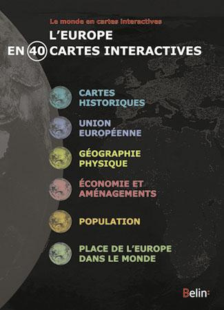 L'EUROPE EN 40 CARTES CDROM