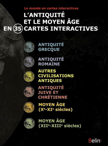 ANTIQUITE ET MOYEN AGE EN 35 CARTES CDRO